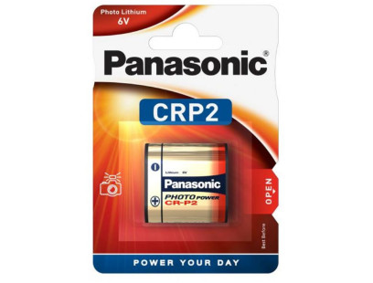 Baterija Panasonic Lithium CR-P2/DL223/EL223AP 6V (1 vnt.)