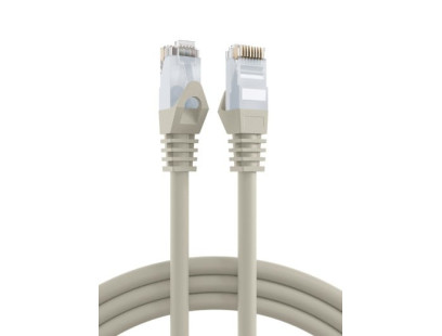 Patch kabelis (0.5m, UTP, CAT6, LSHZ, pilkas)