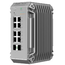8 prievadų industrinis komutatorius Ruijie Reyee RG-NIS3100-8GT2SFP-HP (Valdomas, 8 x PoE+)