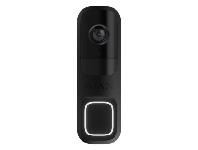 Telefonspynės iškvietimo modulis Ajax Doorbell (Juoda)