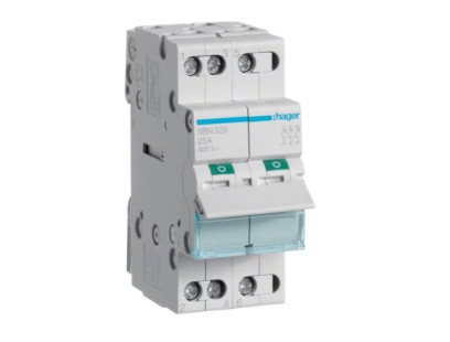 Modulinis jungiklis Hager SBN325 (2 mod, 25A, 3P)