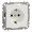 Kištukinis lizdas su įžeminimu ir apsauga nuo vaikų Schneider Electric Sedna Design SDD111022 (baltas)