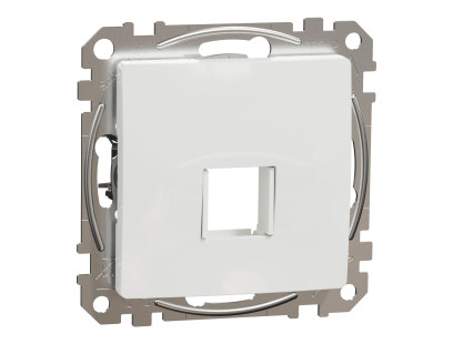 Kompiuterinio lizdo dangtelis 1×RJ45 Schneider Electric Sedna Design SDD111421 (baltas)