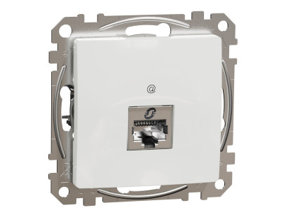 Kompiuterinis lizdas 1×RJ45 Schneider Electric Sedna Design SDD111461S (Cat6, STP, baltas)