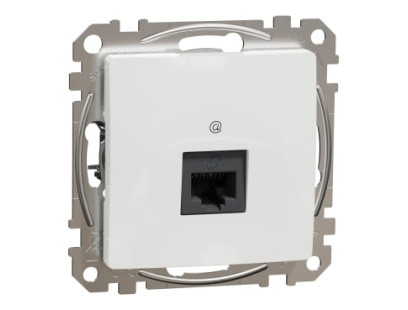 Kompiuterinis lizdas 1xRJ45 UTP cat.6 Schneider Electric Sedna Design SDD111461 (baltas)