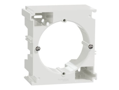 Virštinkinė sujungiama dėžutė 1 vietos Schneider Electric Sedna Design SDD111902 (balta)