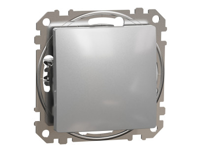 1 klavišo jungiklis Schneider Electric Sedna Design SDD113101 (aliuminis)