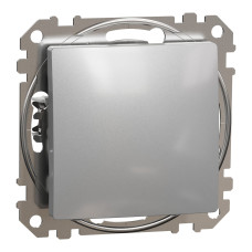 1 klavišo kryžminis perjungiklis Schneider Electric Sedna Design SDD113107 (aliuminis)