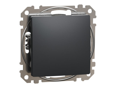 1 klavišo kryžminis perjungiklis Schneider Electric Sedna Design SDD114107 (antracitas)