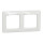 2 vietų rėmelis Schneider Electric Sedna Design SDD311802 (baltas)