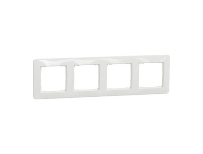 4 vietų rėmelis Schneider Electric Sedna Design SDD311804 (baltas)