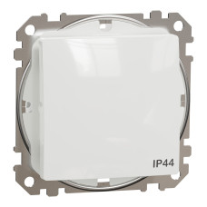 1 klavišo jungiklis Schneider Sedna Design SDD211+C4917101 (baltas, IP44)