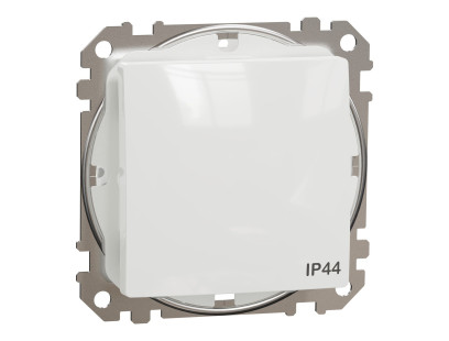 1 klavišo jungiklis Schneider Sedna Design SDD211+C4917101 (baltas, IP44)
