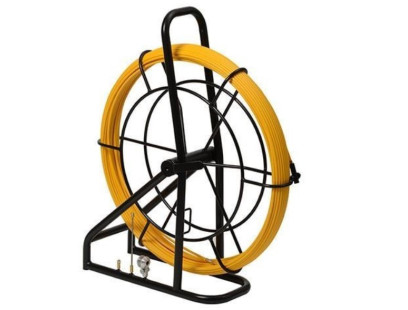 Kabelio pratraukėjas (80m, 6mm, geltonas, polipropilenas)