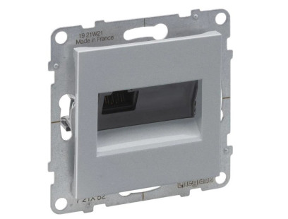 Kompiuterinis lizdas aliuminis SUNO Legrand 721352 (1xRJ45, UTP 6)