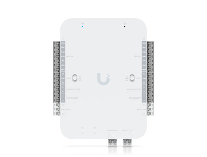 2 durų kontroleris Ubiquiti UA-Retrofit-Hub-2 (Wiegand, OSDP, 12/24V DC, 2x RJ45) 2 durų kontroleris Ubiquiti UA-Retrofit-Hub-2 (Wiegand, OSDP, 12/24V DC, 2x RJ45)