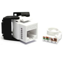 RJ45 lizdas Excel 100-215-WT-24 (Cat.6, UTP, keystone, 24vnt)