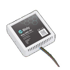 Oro temperatūros ir drėgmės jutiklis Bisly UMS Air (Baltas, 24V DC)