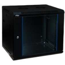 Komutacinė spinta 10'' pakabinama 9U 300x300x532.2mm (juoda, nesurinkta, IP20) ASP-3309