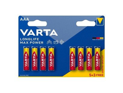 Baterija VARTA Alkaline Max Power LR03/AAA (8 vnt.)