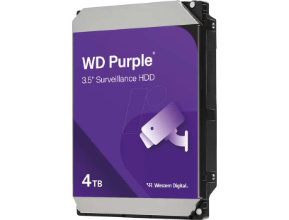 Kietasis diskas Hikvision WD Purple WD44PURZ (4TB, 3.5", skirta DVR/NVR)