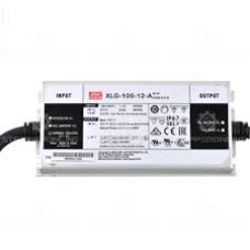 Impulsinis maitinimo šaltinis LED 96W 12V 8A IP67, dimeriuojamas, Mean well XLG-100-12-A