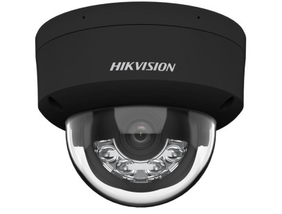 Hikvision Dome DS-2CD2143G2-LIS2U 2.8mm (Juoda, 4MP, AcuSense, IR+LED 30 m.)