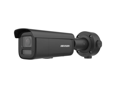 Hikvision bullet DS-2CD2646G2HT-IZS F2.8-12 (juoda, 4 MP, 60 m. IR, AcuSense, DarkFighter)