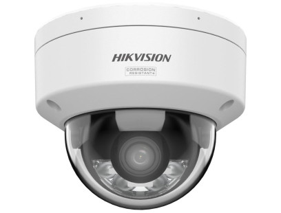 Hikvision dome DS-2CD2147G3-LIS2UY F4 (balta, 4 MP, 30 m IR; 30 m LED; Hybrid Light, ColorVu)
