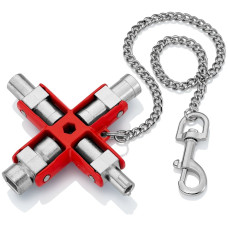 Universalus metalinis raktas skydams Knipex 00 11 06
