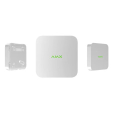 Ajax NVR HAC 134500.122.WH (baltas, 8 kanalų, HDMI, 2xUSB, H.265, HDD iki 16TB)