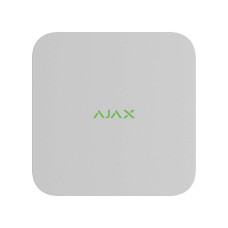 Tinklo vaizdo įrašymo įrenginys Ajax NVR 70934.122.WH (16 kanalų, baltas, HDD iki 16TB, H.265)