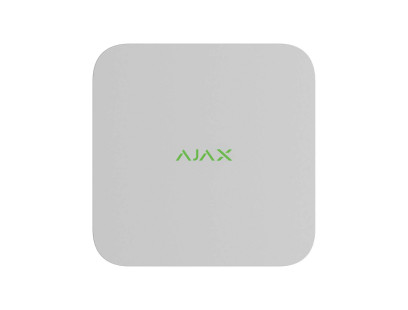 Tinklo vaizdo įrašymo įrenginys Ajax NVR 70934.122.WH (16 kanalų, baltas, HDD iki 16TB, H.265)