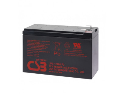 Akumuliatorius CSB (7.2Ah, 12V, F1) Akumuliatorius CSB (7.2Ah, 12V, F1)