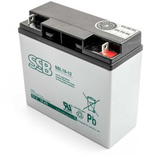 Akumuliatorius (AGM) SSB SBL (18Ah, 12V, F3 M5, VRLA)