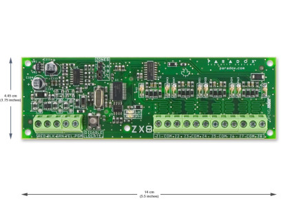 PARADOX zonų išplėtimo plokštė ZX8