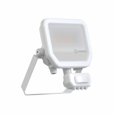 FLOODLIGHT LED prožektorius Ledvance 4099854309465 (baltas, 17W, 3000K, 2400lm, IP65, judesio daviklis)