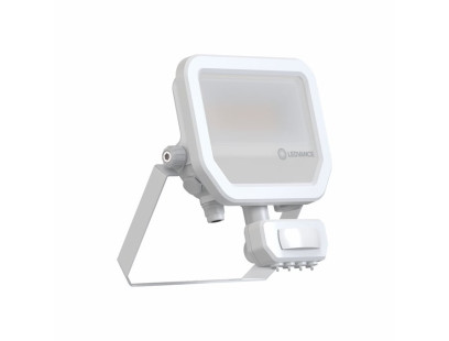 FLOODLIGHT LED prožektorius Ledvance 4099854309465 (baltas, 17W, 3000K, 2400lm, IP65, judesio daviklis)