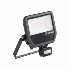 FLOODLIGHT LED prožektorius Ledvance 4099854306921 (juodas, 41W/27W, 4000K, 6000lm/4000lm, IP65, judesio daviklis)
