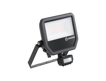 FLOODLIGHT LED prožektorius Ledvance 4099854306921 (juodas, 41W/27W, 4000K, 6000lm/4000lm, IP65, judesio daviklis)