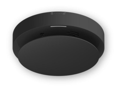 Belaidis dūmų ir karščio detektorius Hikvision AX PRO DS-PD451SMK-WE (juoda, 1200 m, 868 MHz)
