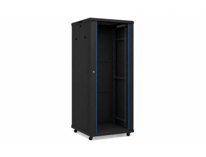 Pastatoma komutacinė spinta 19" 32U A2-6832B (600x800x1610mm, juoda, IP20, iki 1000kg)