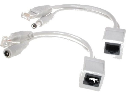 PoE adapteris POE-UNI (48V PoE į 12V, 10/100Mbps)