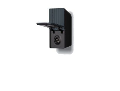 Automobilių krovimo stotelė Teltonika TeltoCharge EVC2002100S0 (lizdas, 22 kW, 32 A, 3 fazės, GSM, Wi-Fi, OCPP 1.6, IP56)