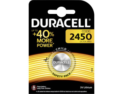 Baterija Duracell Lithium CR2450 (1 vnt.) Baterija Duracell Lithium CR2450 (1 vnt.)