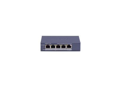 5 prievadų, 4 PoE prievadų komutatorius Hik-vision DS-3E0505P-E/M(B)