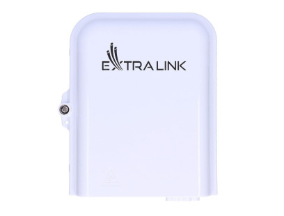 Šviesolaidžio paskirstymo dėžutė Extralink EL-FO-DB-8-WT (8 intarpų)