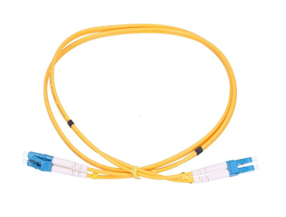 Optinis laidas LC/UPC–LC/UPC SM duplex (G652D, 3 mm, 0.5 m)