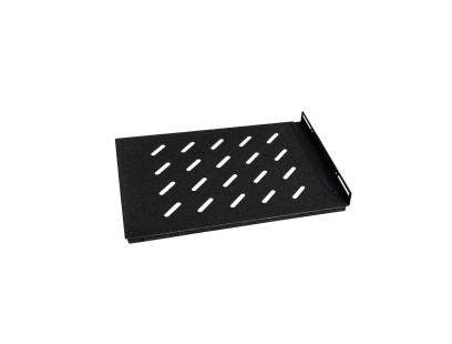 Universali 1U lentyna 19'' spintai (450 mm gylio, juoda) A-CB45