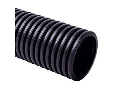 Gofruotas vamzdis 40mm (behologenų, juodas, 50m, 750 N/5 cm, D40) GLOB-EL GL502UVW